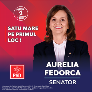 𝐀𝐮𝐫𝐞𝐥𝐢𝐚 𝐅𝐞𝐝𝐨𝐫𝐜𝐚 - ,,𝐕𝐨𝐜𝐞𝐚 𝐩𝐫𝐢𝐦𝐚𝐫𝐢𝐥𝐨𝐫 𝐝𝐢𝐧 𝐣𝐮𝐝𝐞𝐭̦𝐮𝐥 𝐒𝐚𝐭𝐮 𝐌𝐚𝐫𝐞 𝐢̂𝐧 𝐏𝐚𝐫𝐥𝐚𝐦𝐞𝐧𝐭𝐮𝐥 𝐑𝐨𝐦𝐚̂𝐧𝐢𝐞𝐢”