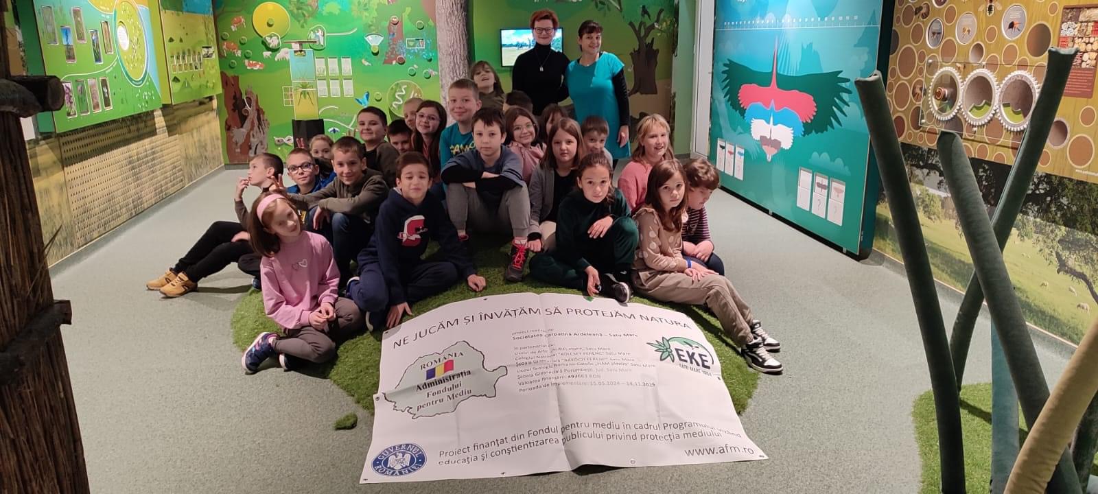 "Ne jucăm și învățăm să protejăm natura" - Educație ecologică pentru viitorul copiilor