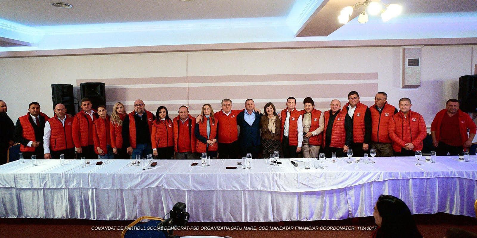 FOTO. PSD Satu Mare s-a întâlnit cu cetățenii din Țara Oașului: ,,PUNEM SATU MARE PE PRIMUL LOC!“