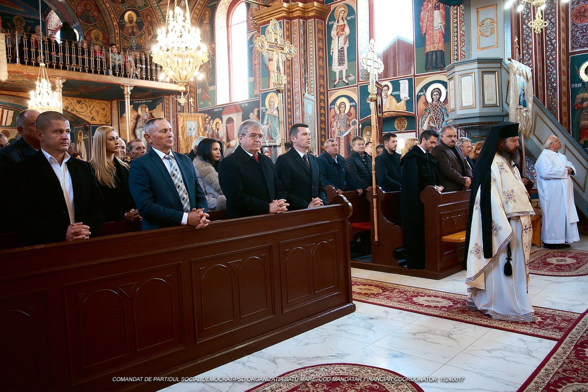 FOTO. PSD Satu Mare a fost alături de credincioșii din Botiz pentru a cinsti hramul Bisericii Ortodoxă Română „Sfinții Arhangheli Mihail și Gavriil”
