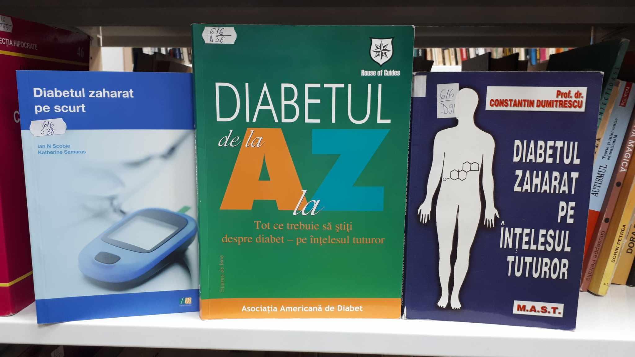 Cu ocazia Zilei Mondiale a Diabetului Biblioteca Județeană Satu Mare propune câteva lecturi esențiale