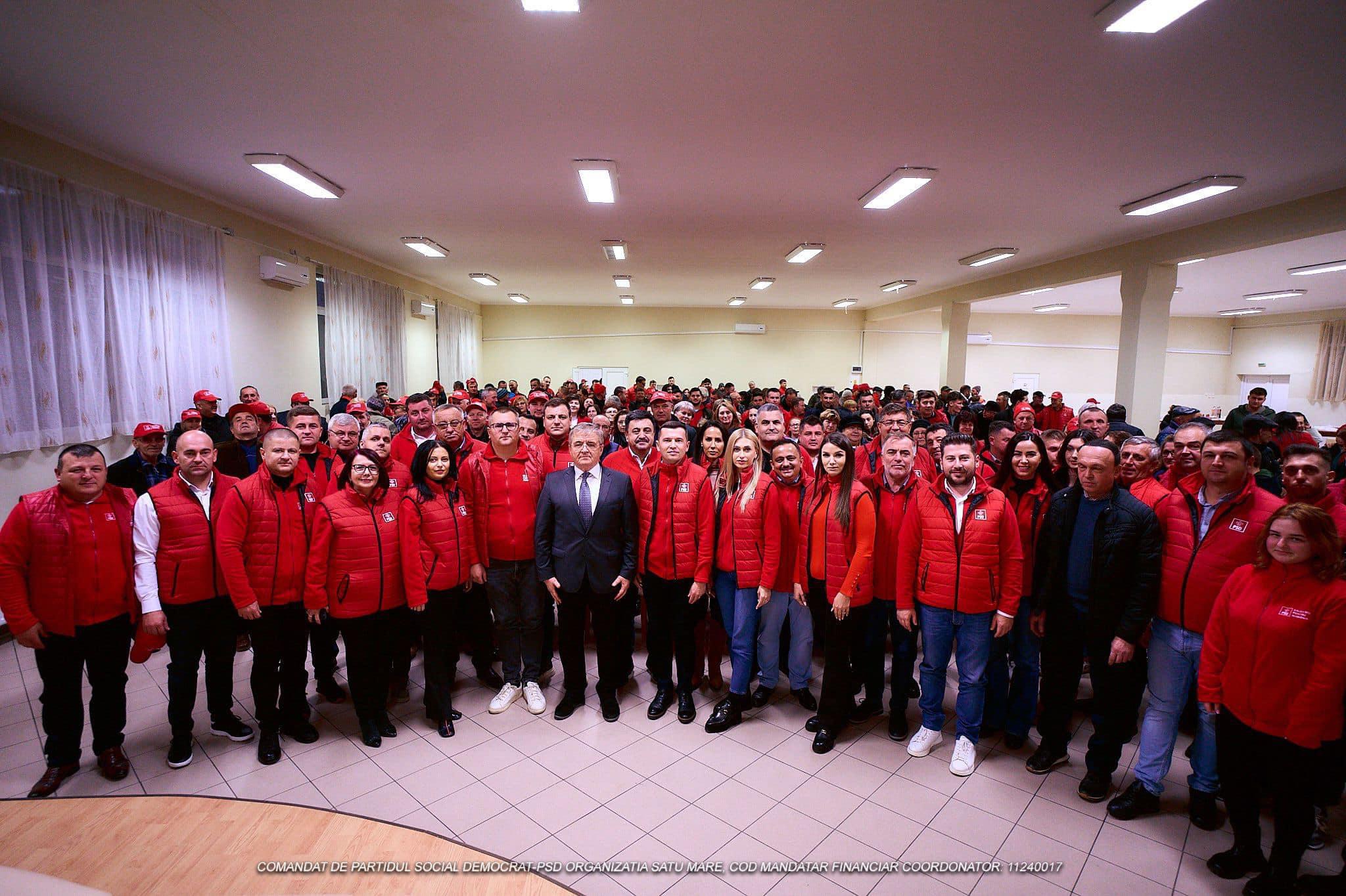 FOTO. PSD Satu Mare s-a întâlnit cu cetățenii comunelor de pe valea Someșului și Codru