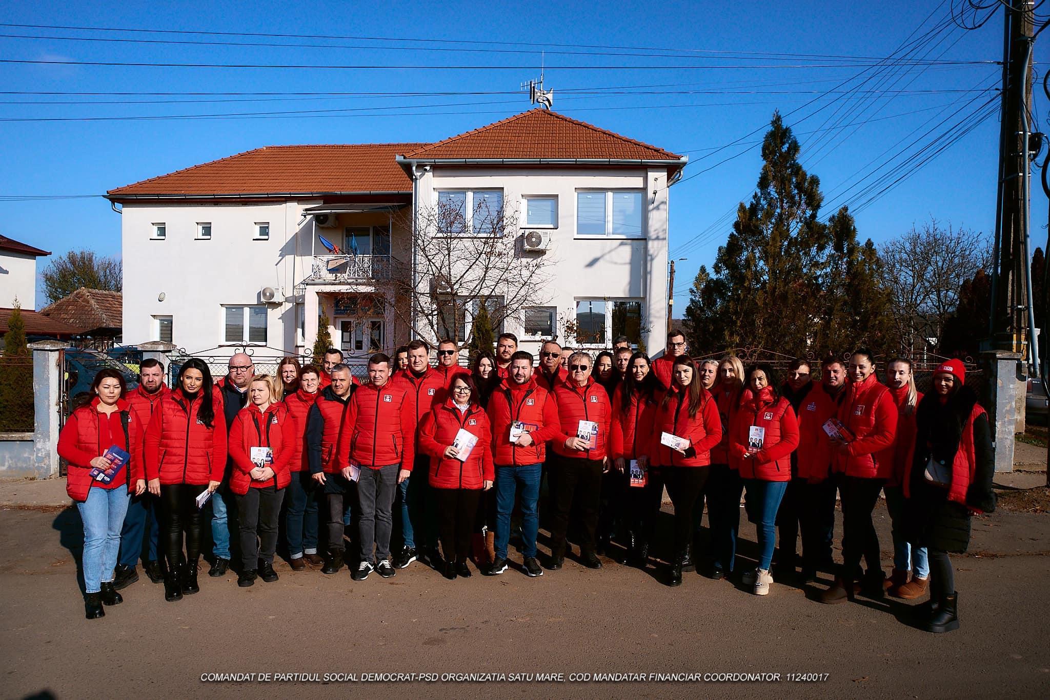 FOTO. Echipa PSD Satu Mare a fost prezentă în comunele Socond, Bogdand și Hodod, continuând să promoveze soluții reale pentru județ