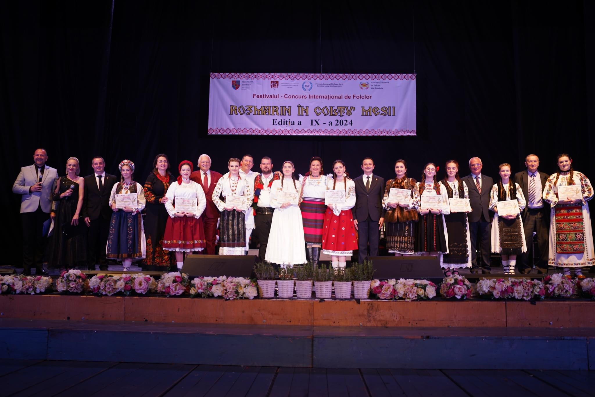 Festivalul Concurs Internațional de Folclor „Rozmarin în colţu’ mesii"  – ediția a IX - a