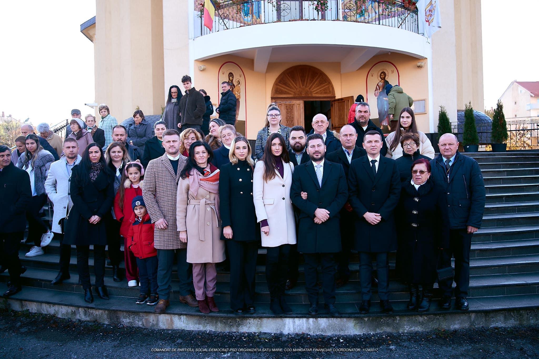 PSD Satu Mare a participat alături de credincioșii din municipiul Satu Mare la Sfânta Liturghie, oficiată la Biserica „Nașterea Domnului”.