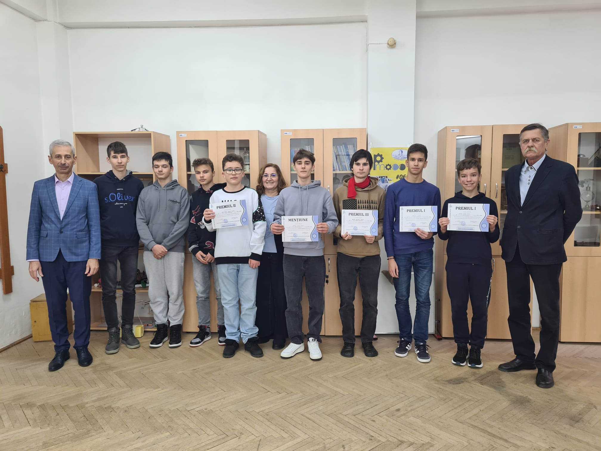 Triumf al eminescienilor la concursul "TopFiz, 2024"