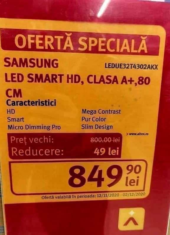 Reduceri de black friday