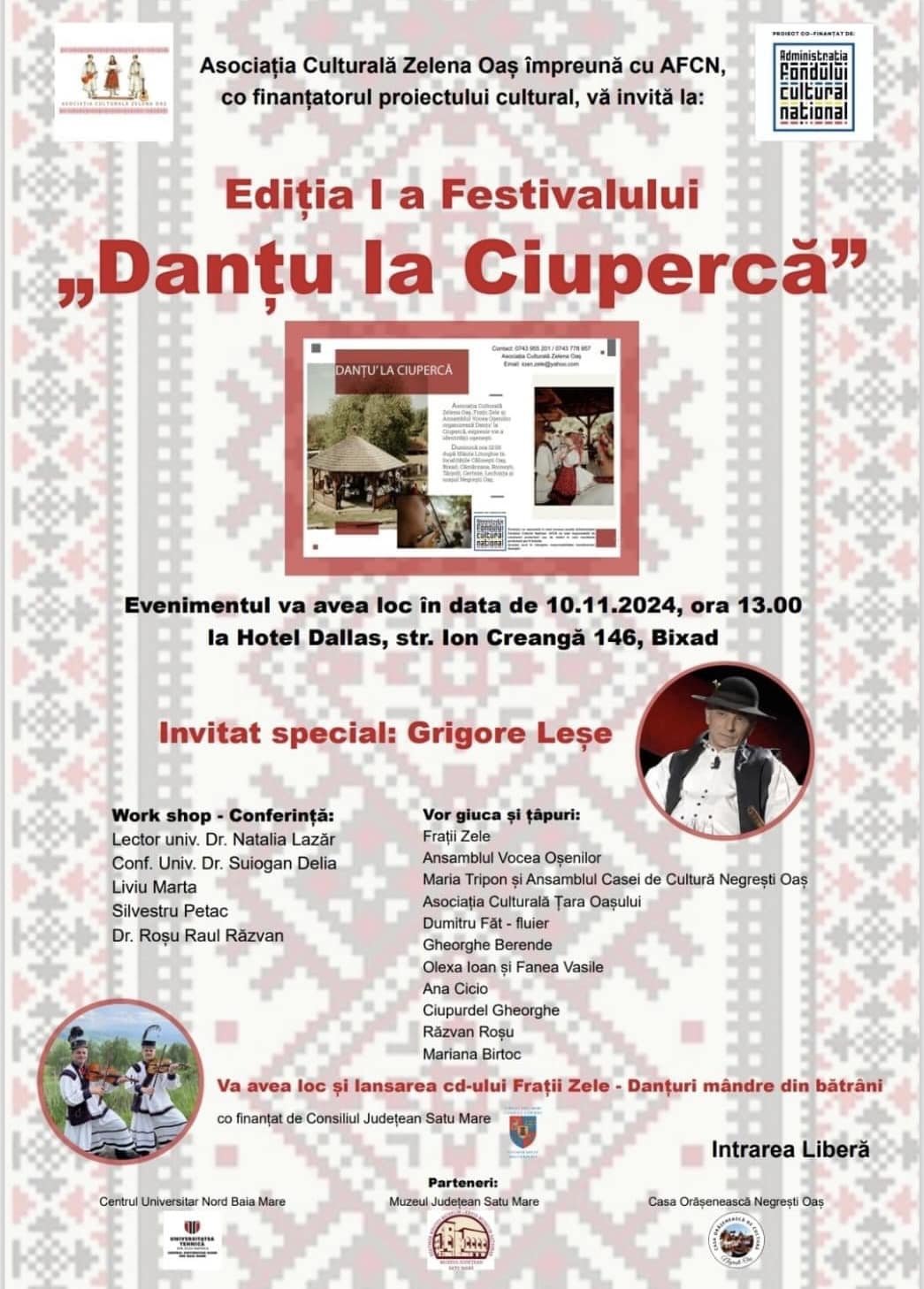 Danțul la Ciupercă - Tradiția oșenească trăiește prin fiecare oșan