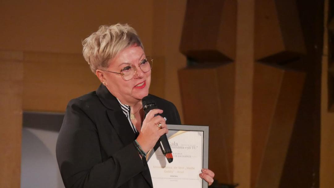 Universitatea de Vest „Vasile Goldiș” din Arad, premiată la Gala „România ești TU”