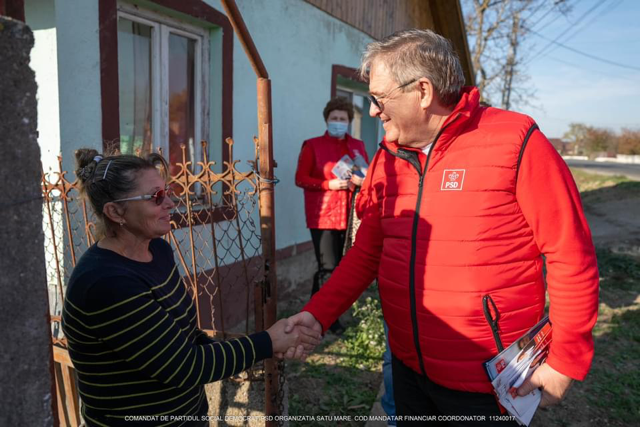 Candidații PSD Satu Mare pentru Parlamentul României au fost prezenți în comuna Supur