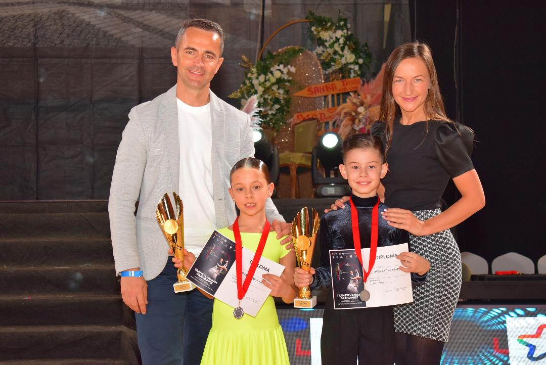 Dans sportiv  /  Loga Dance School, pe podium la Sibiu