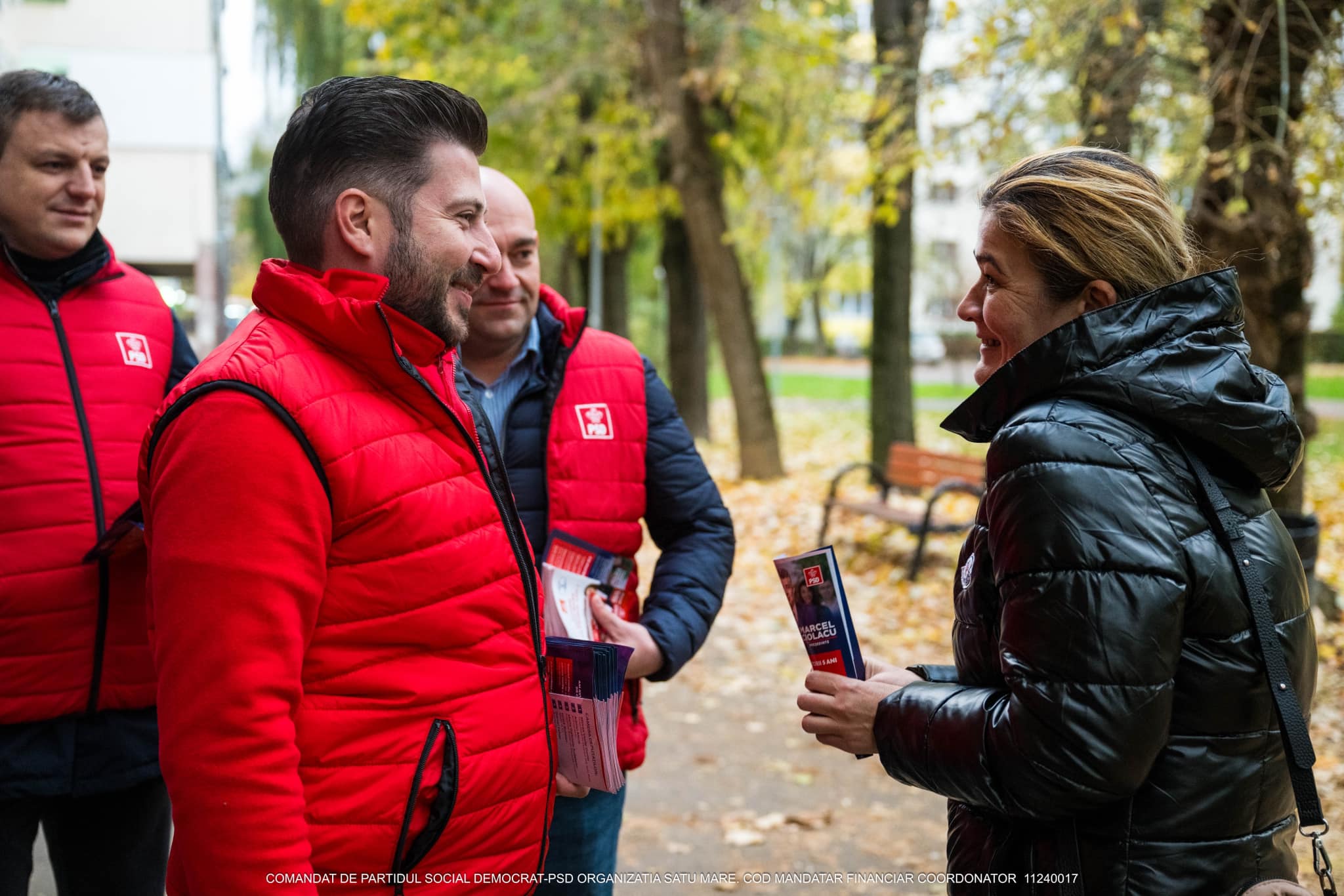 FOTOGALERIE. Adrian Micle, candidatul PSD Satu Mare la Camera Deputaților, zilnic printre sătmăreni