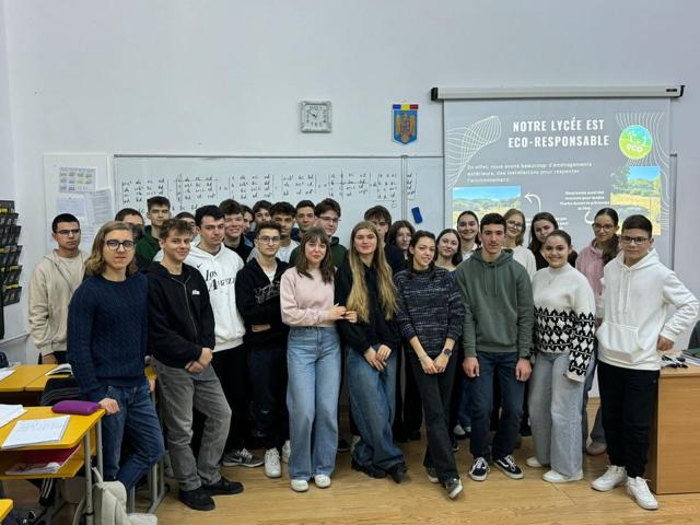 FOTOGALERIE. Proiect internațional de mobilitate școlară în domeniul roboticii la Colegiul Național „Mihai Eminescu” Satu Mare