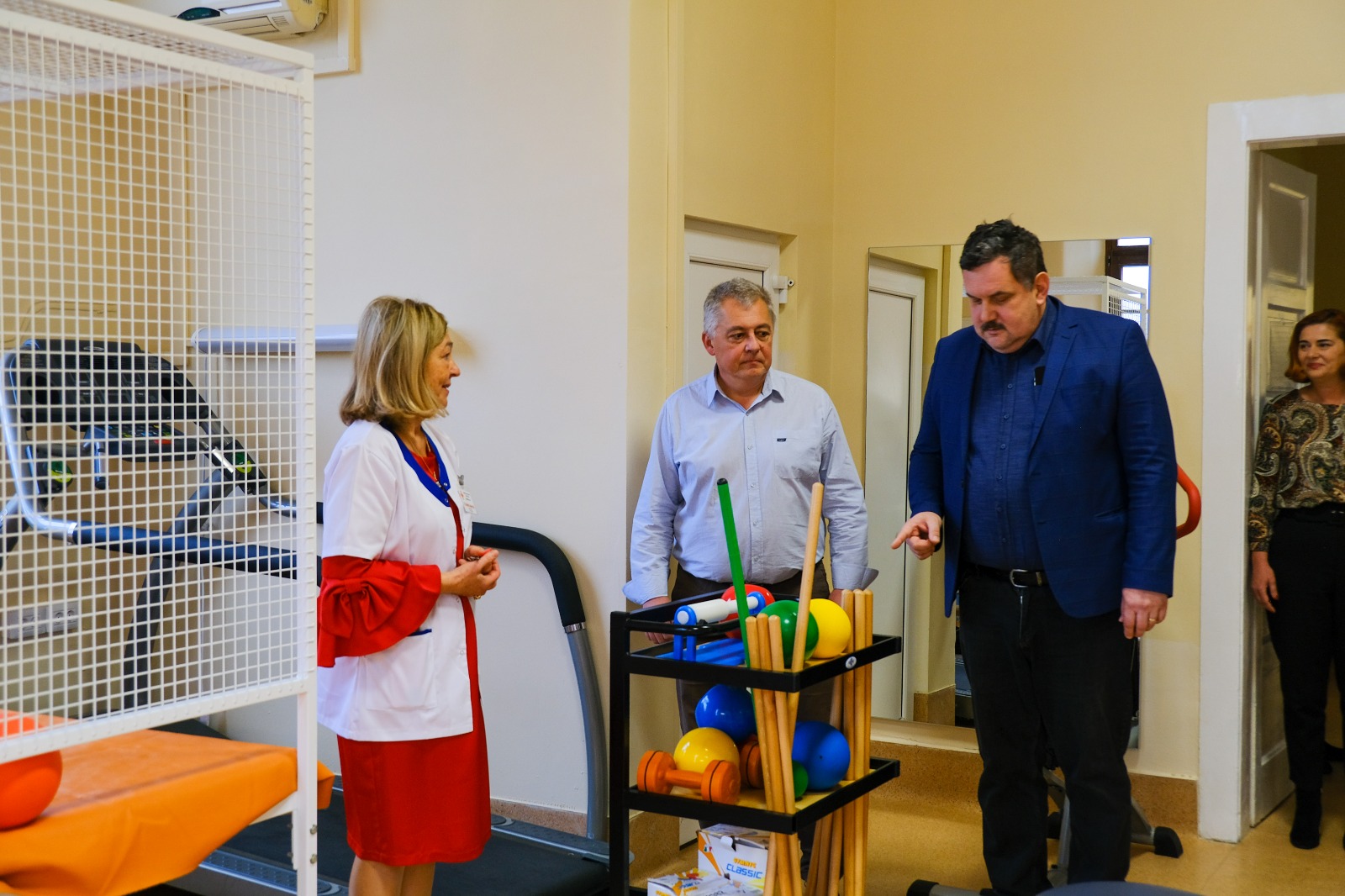 Secția de Recuperare Medicală din cadrul Spitalului Județean, dată în folosință