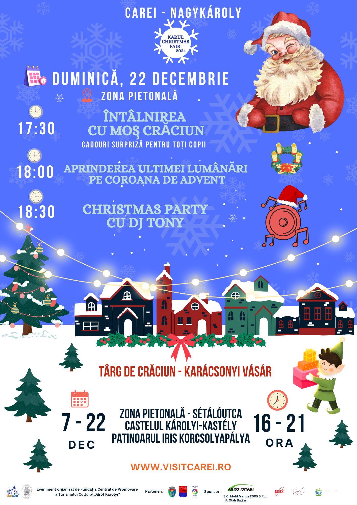 Special! Ultima zi a Târgului de Crăciun Karul Christmas Fair promite o experiență de neuitat