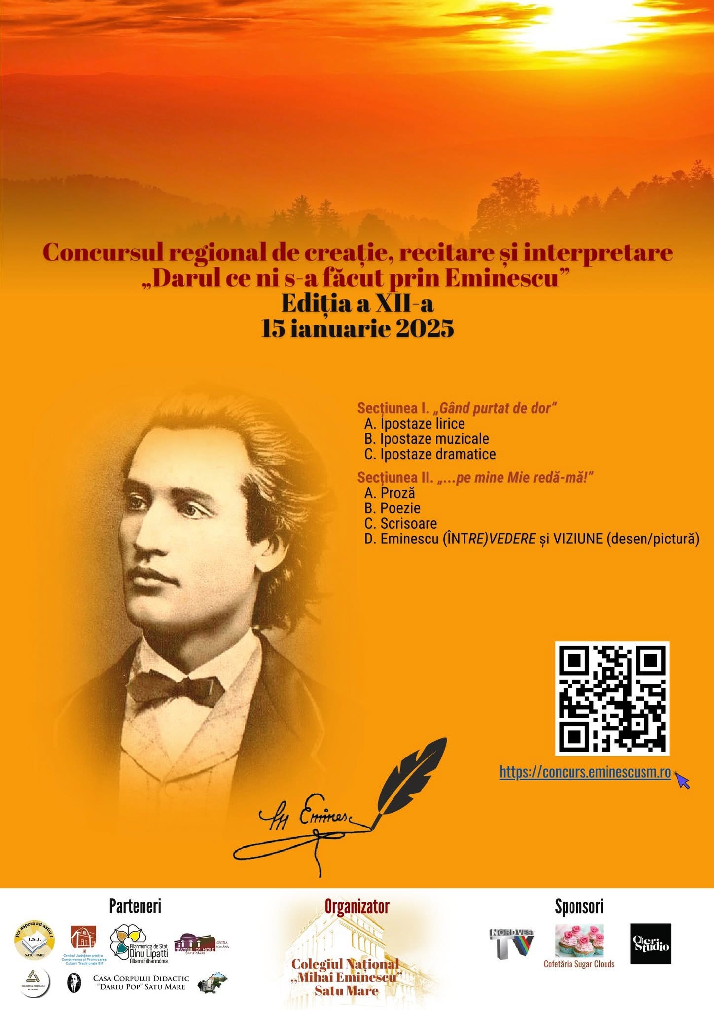Concursul „Darul ce ni s-a făcut prin Eminescu” – Ediția a XII-a