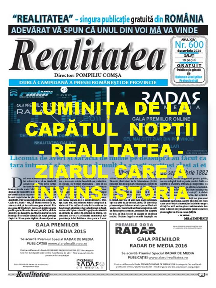 VERTICALI PENTRU ROMÂNIA: MAEȘTRI AI PRESEI ROMÂNEȘTI LA ÎNCEPUT DE NOU AN