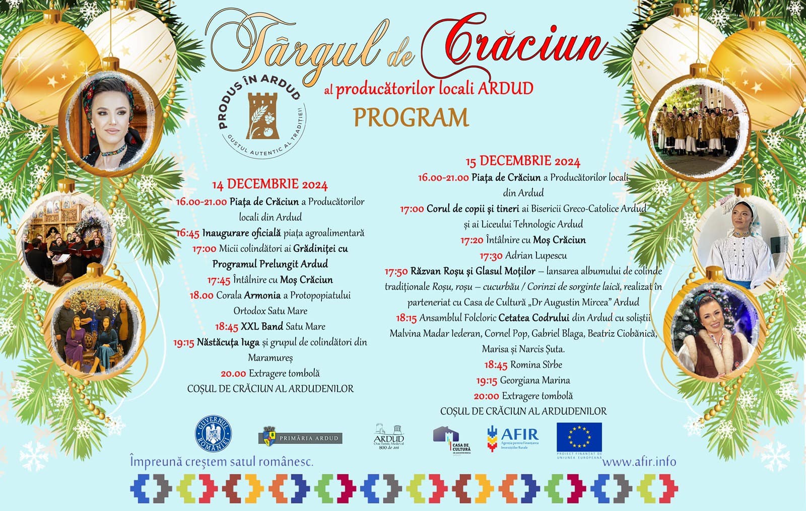 Târgul de Crăciun al producătorilor locali din Ardud – Sărbătoare și Tradiție