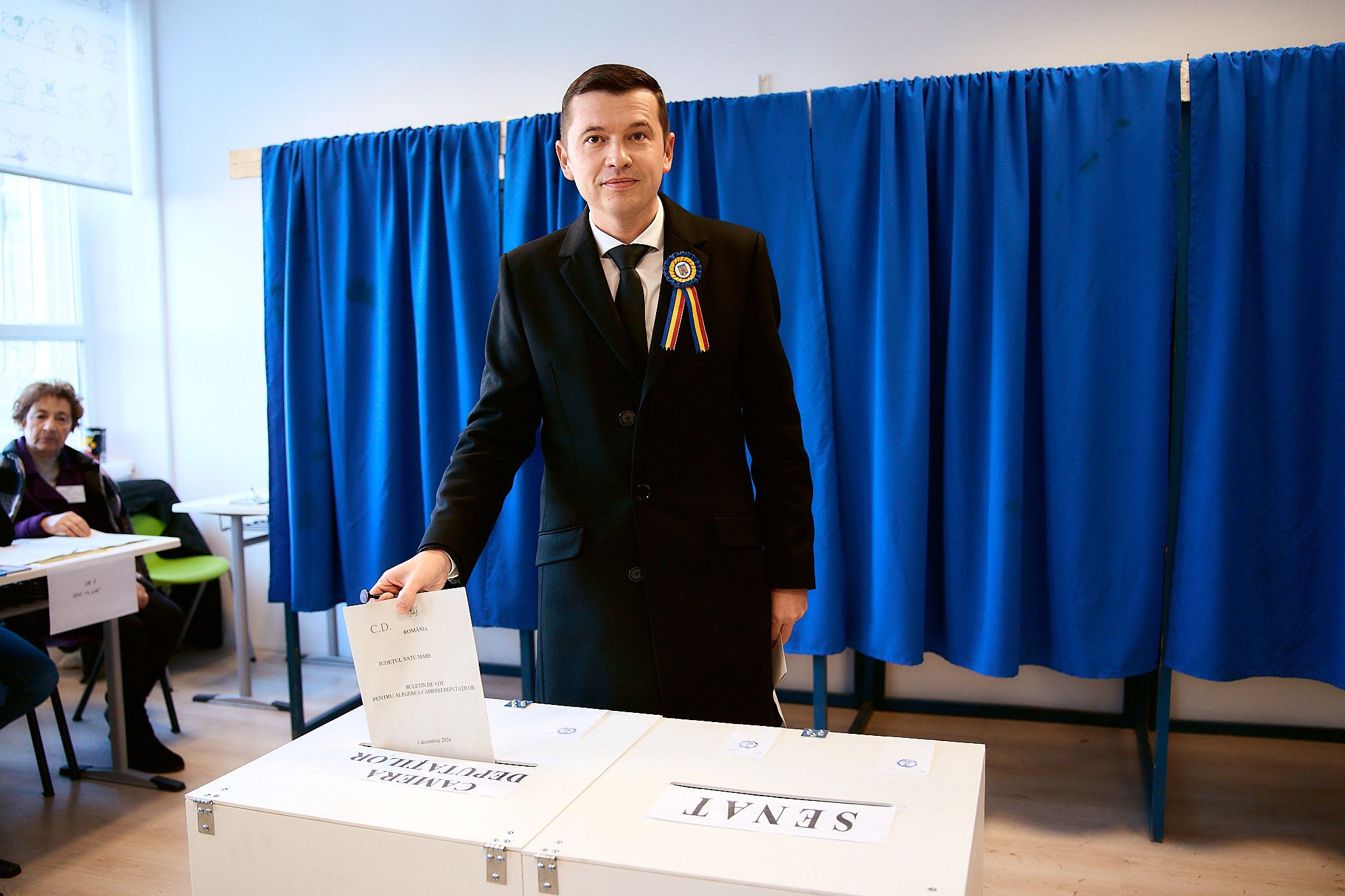 VIDEO/FOTO. Vicepreşedintele CJ Cătălin Filip: "Am votat pentru o Românie mai bună!"