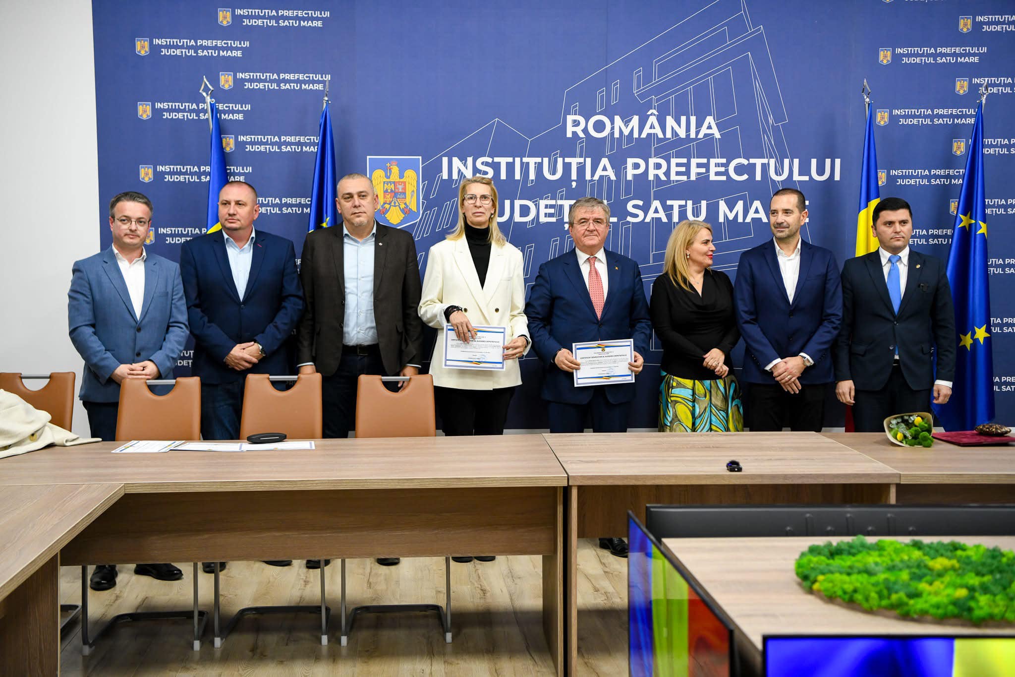 VIDEO/FOTO. Noii parlamentari sătmăreni, certificați oficial. Ce li s-a recomandat