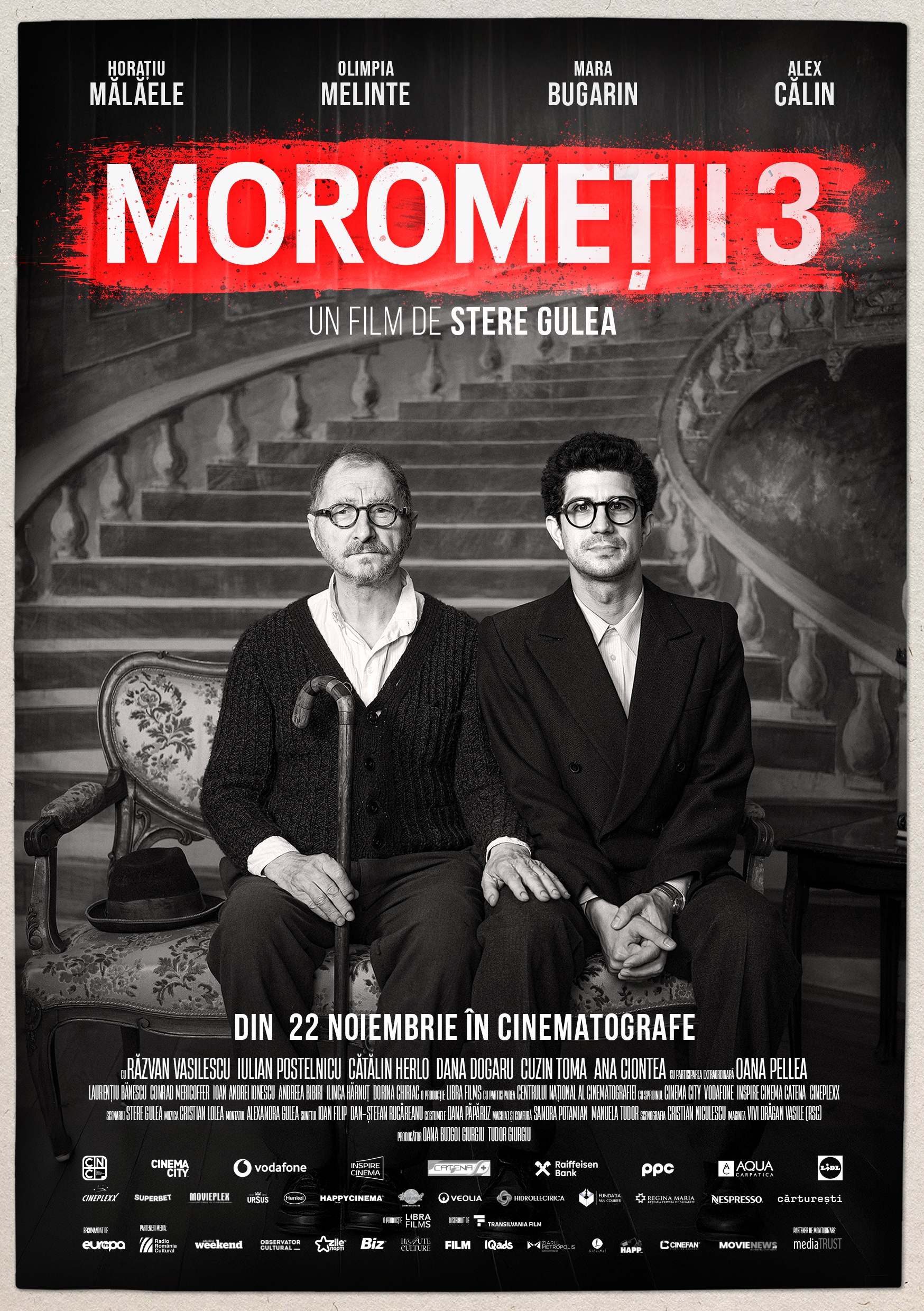 Moromeții 3, cel mai așteptat film al anului, va avea o proiecție în prezența lui Horațiu Mălăele la Satu Mare