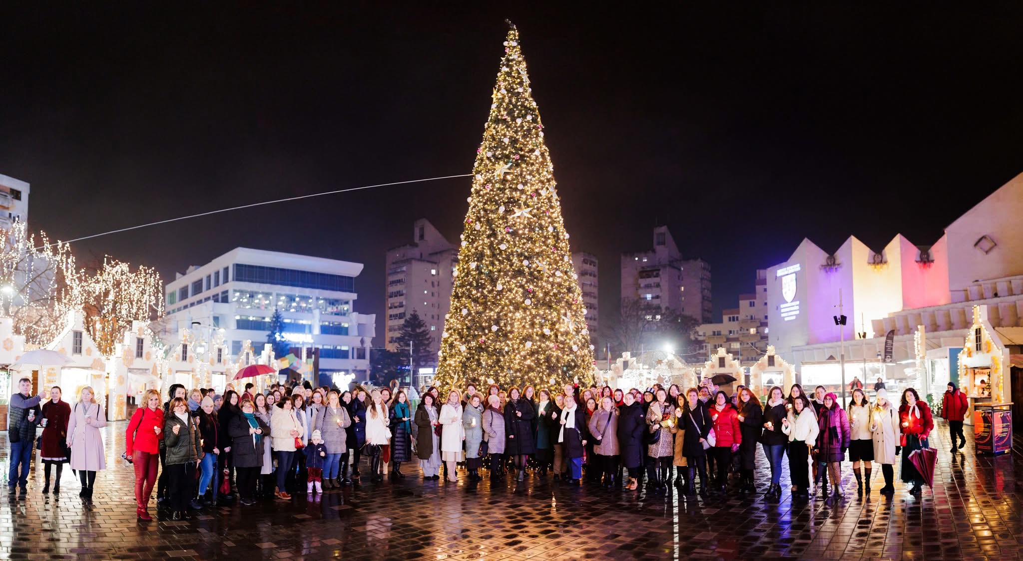 FOTO. Târgul de Crăciun din Satu Mare și-a închis porțile