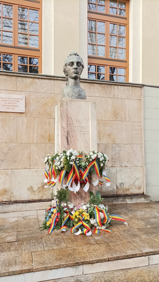Eminescu, 175 de ani de la naștere: ,,SUSȚINEM RIDICAREA UNUI MONUMENT EMINESCU LA SATU MARE”