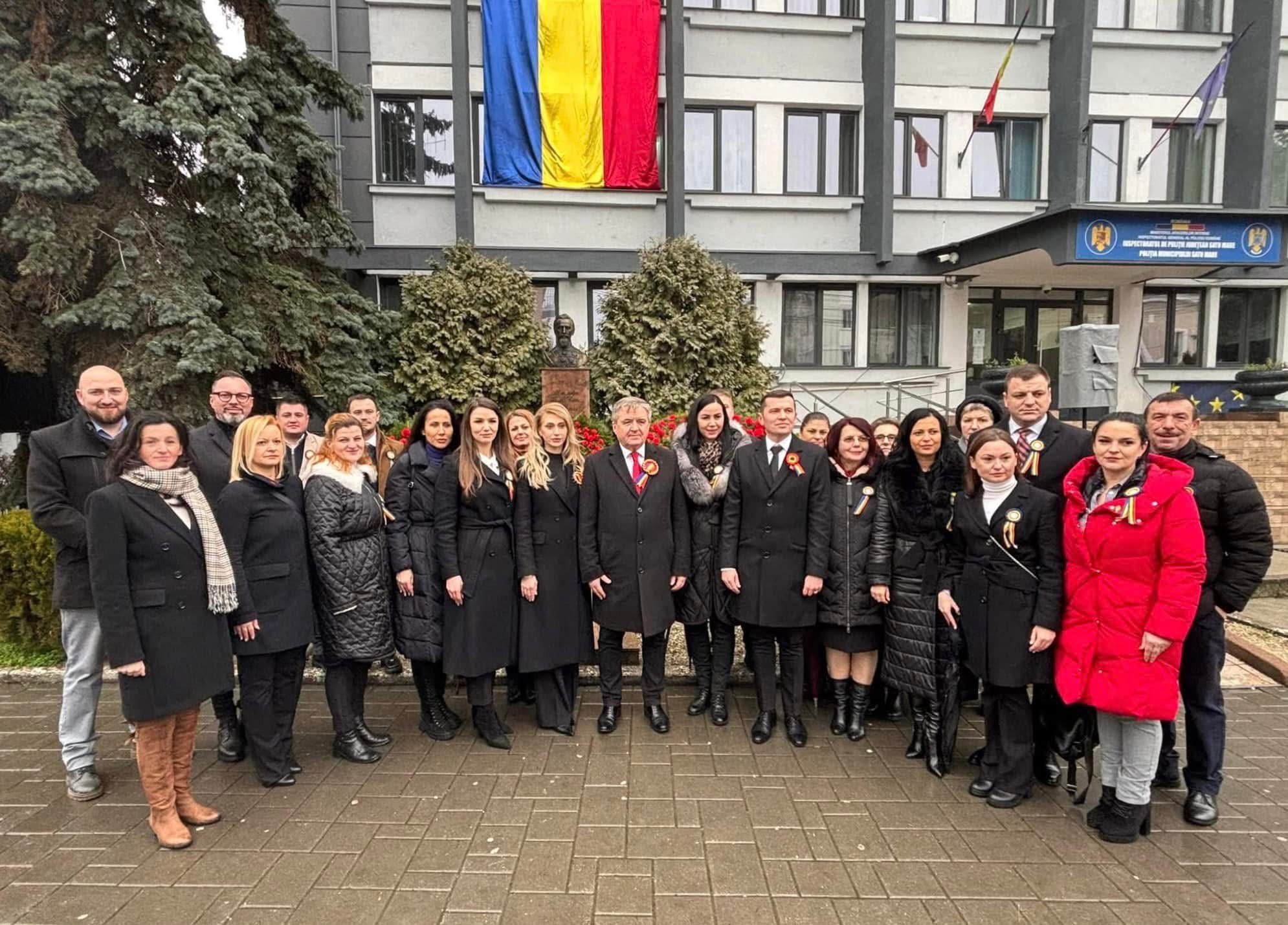 Partidul Social Democrat Satu Mare a celebrat Ziua Unirii Principatelor Române cu mândrie și respect!