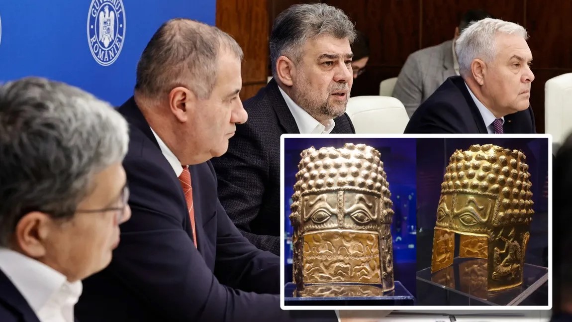 Celulă de criză la Guvern, după furtul Tezaurului Dacic Marcel Ciolacu: ”Tezaurul se va întoarce în România și toate autoritățile statului lucrează la asta”