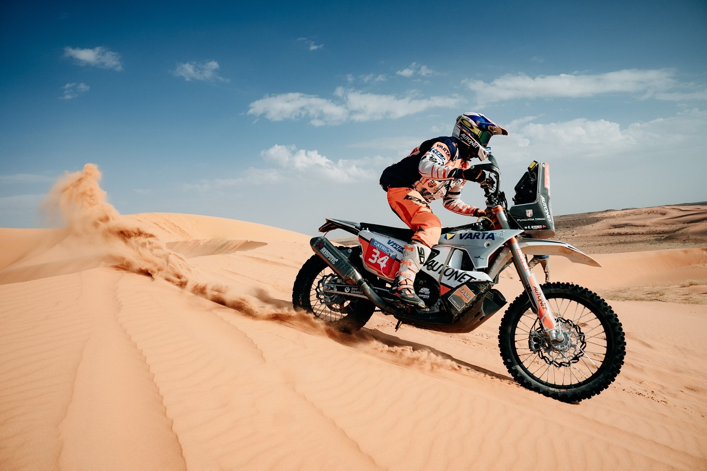 Mani Gyenes, la cea mai bună zi a lui la Dakar!