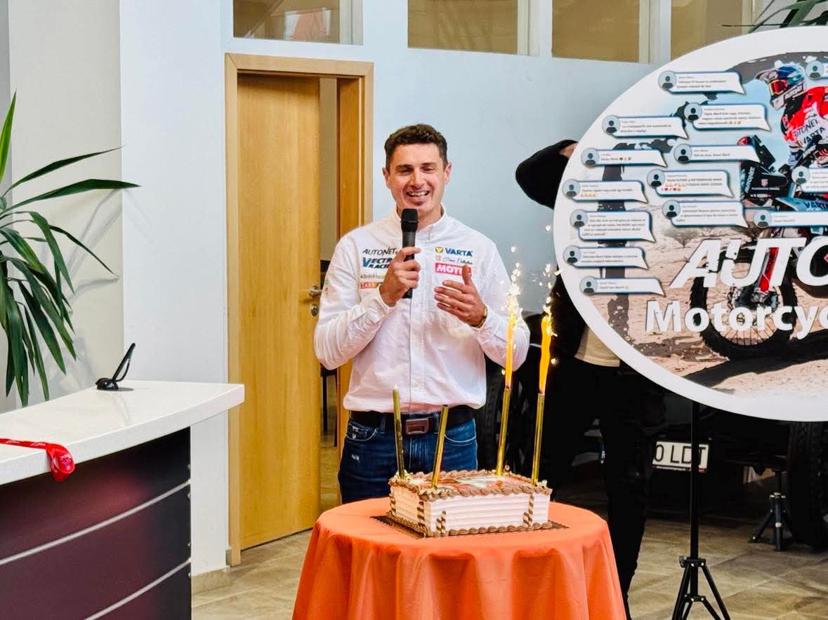 Mani Gyenes, primit acasă ca o adevărată legendă a Dakarului!