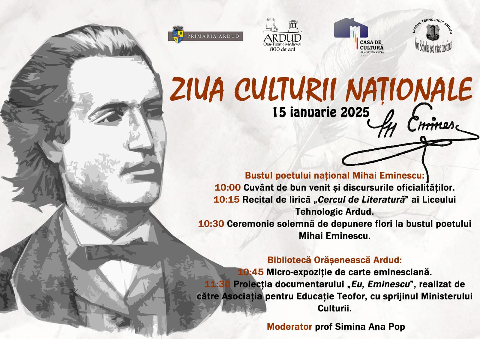 Ziua Culturii Naționale, marcată frumos la Ardud