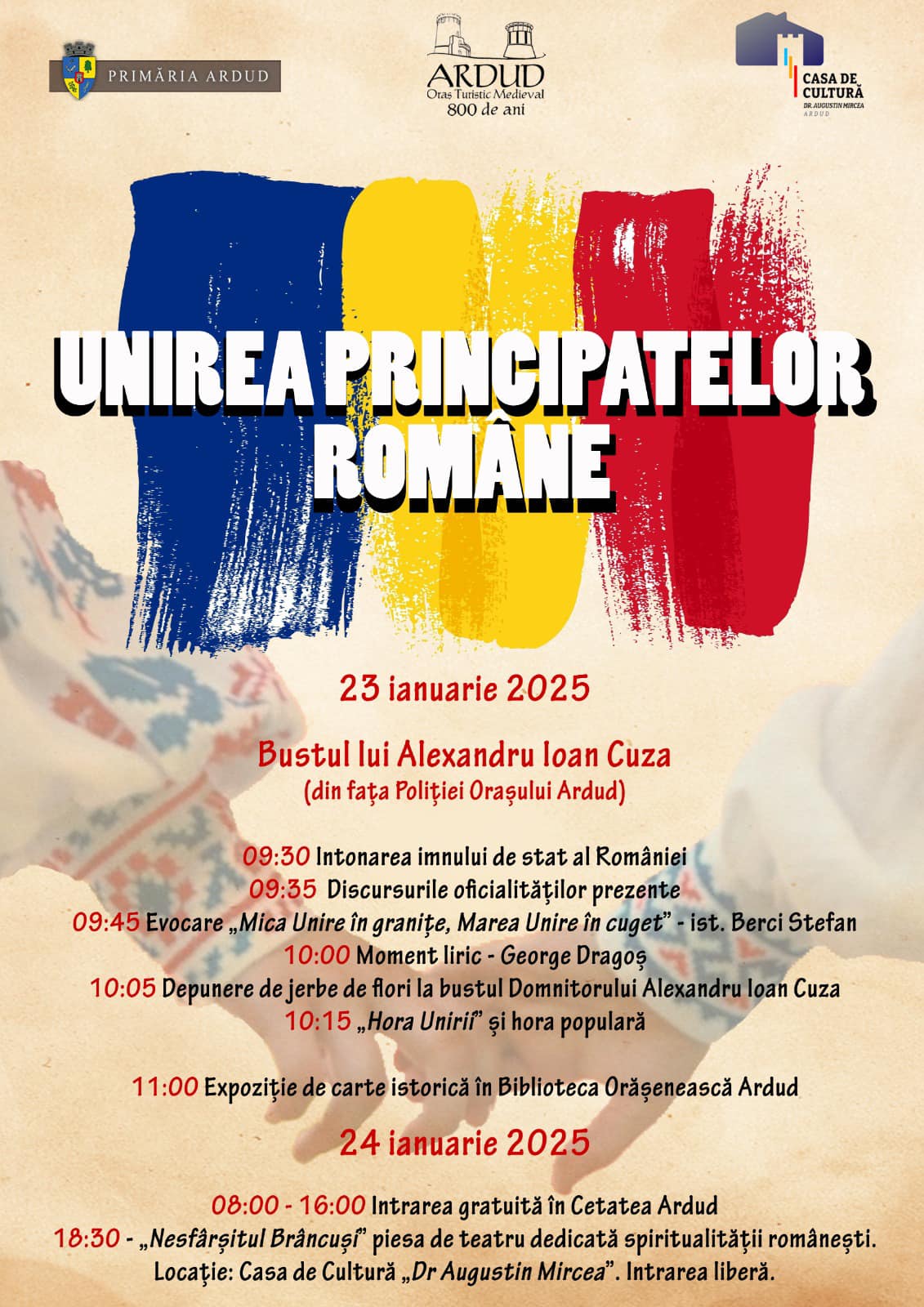 Mica Unire - O sărbătoare a unității  şi identității naționale, la Ardud