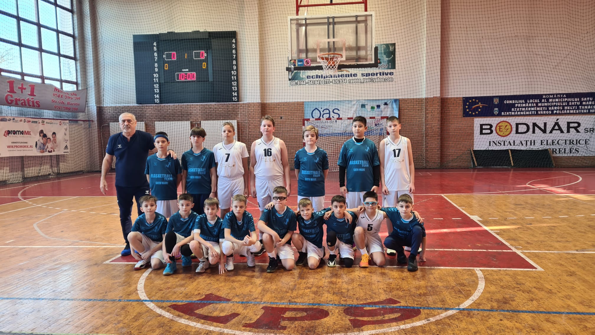 Turneu de baschet U12 la Satu Mare