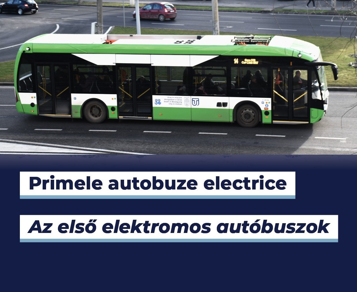 Autobuzele electrice schimbă peisajul transportului public în Satu Mare