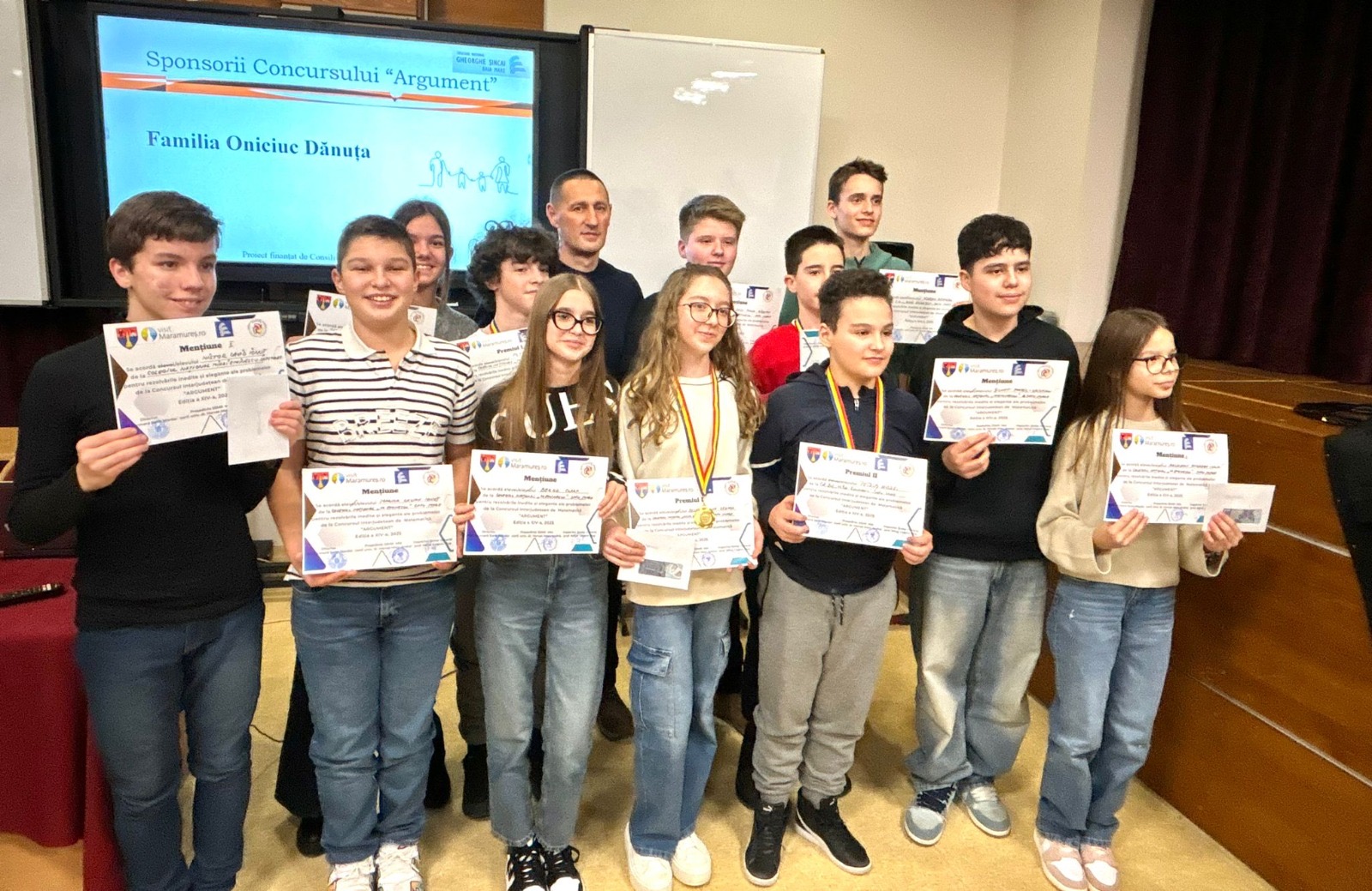 FOTO. Rezultate extraordinare obținute de elevii Colegiului Național ,,Mihai Eminescu” la Concursul Interjudețean de Matematică