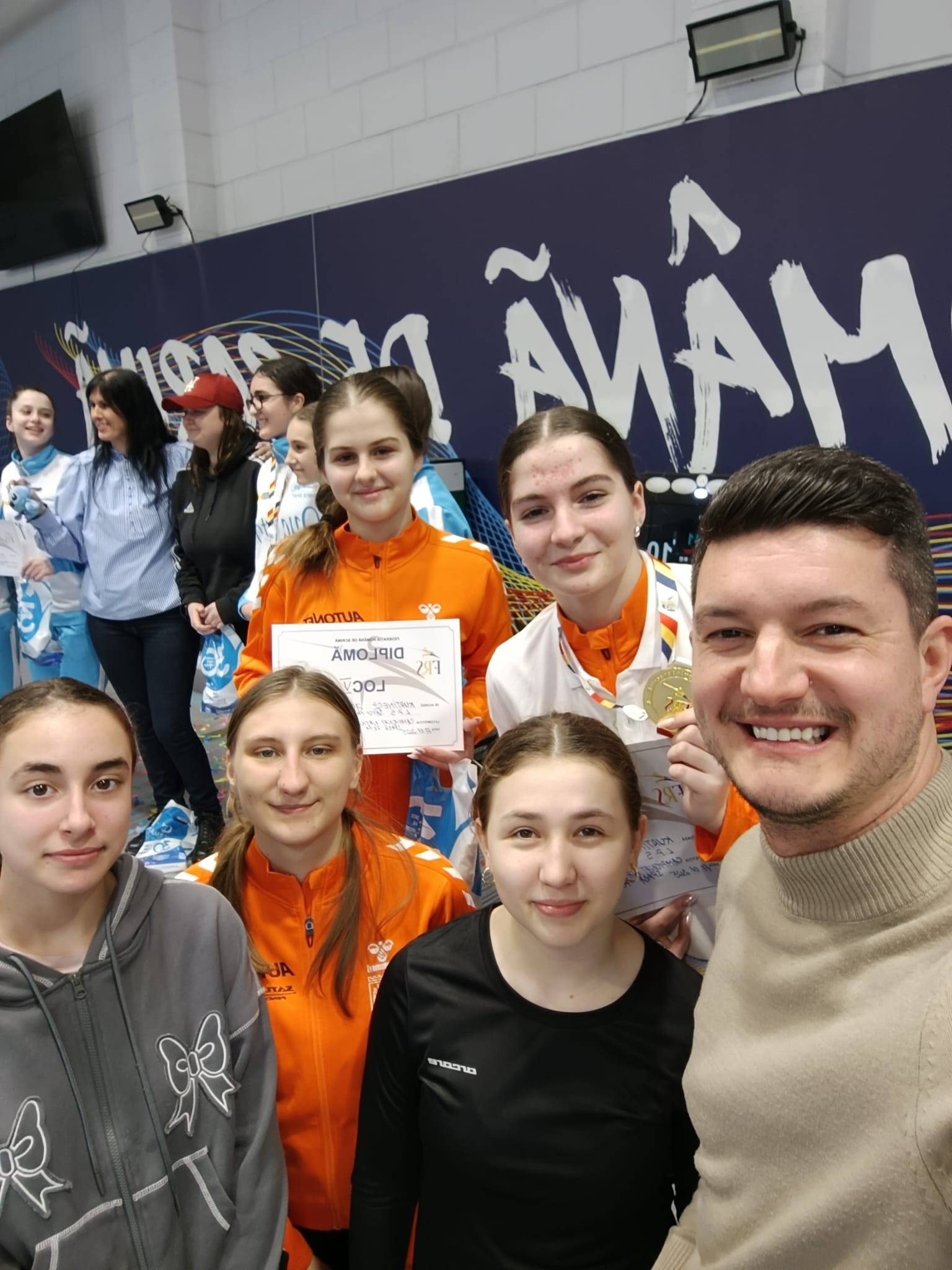 LPS Satu Mare e campioană națională  la spadă, cadete