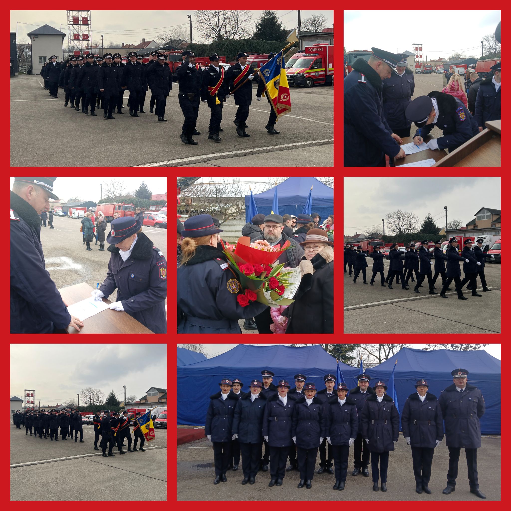 13 cadre militare din cadrul ISU SOMEȘ Satu Mare au depus Jurământul militar