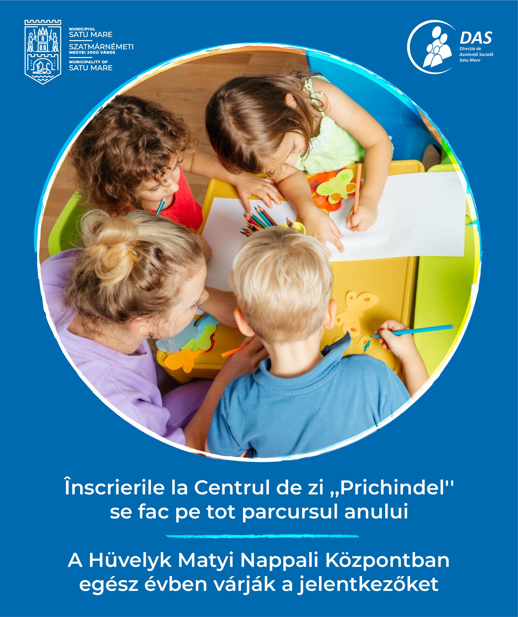 Primăria Satu Mare – partener al părinților în educația celor mici!