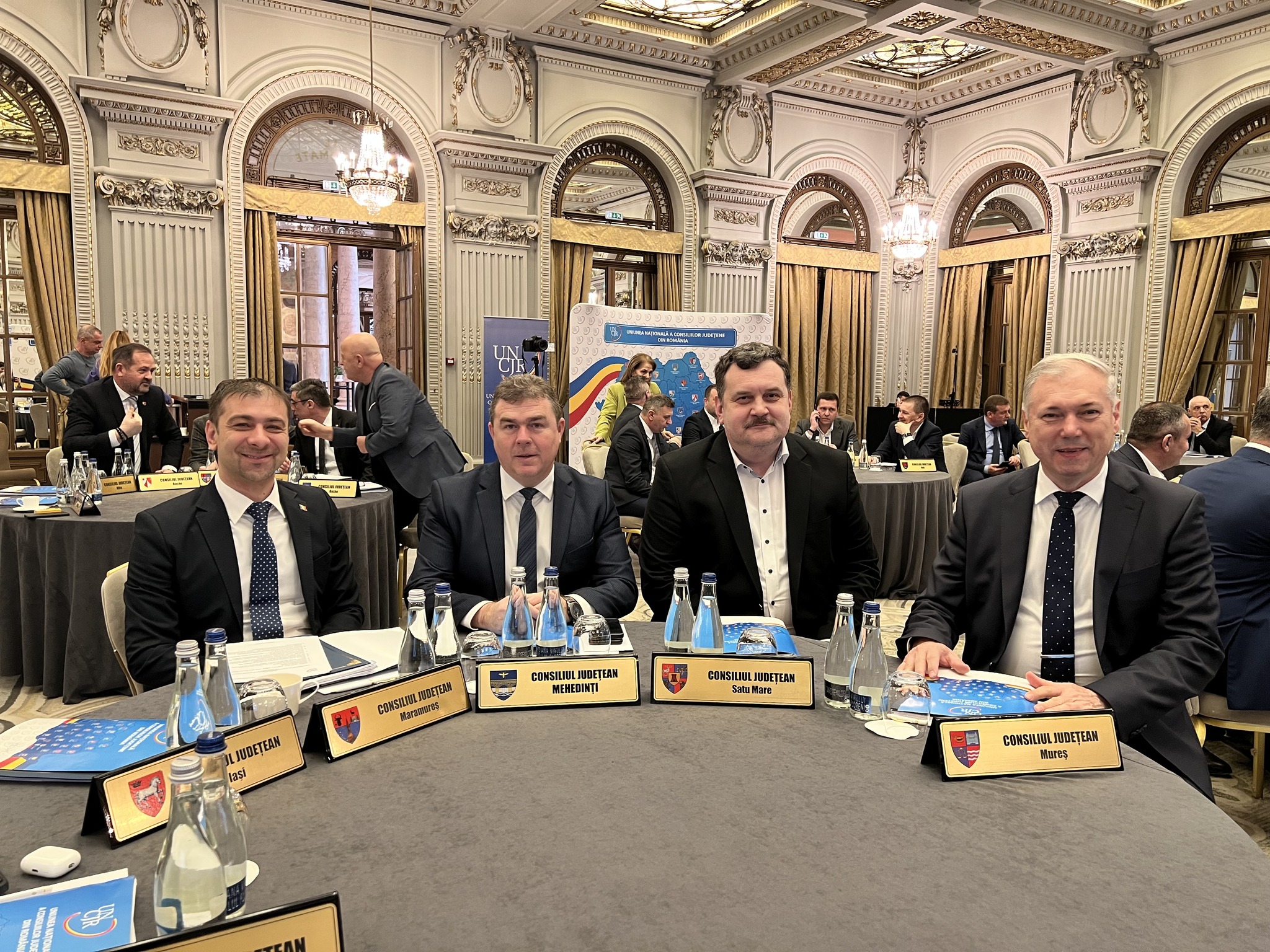 Președintele Pataki Csaba a participat la Adunarea Generală a Uniunii Naționale a Consiliilor Județene din România