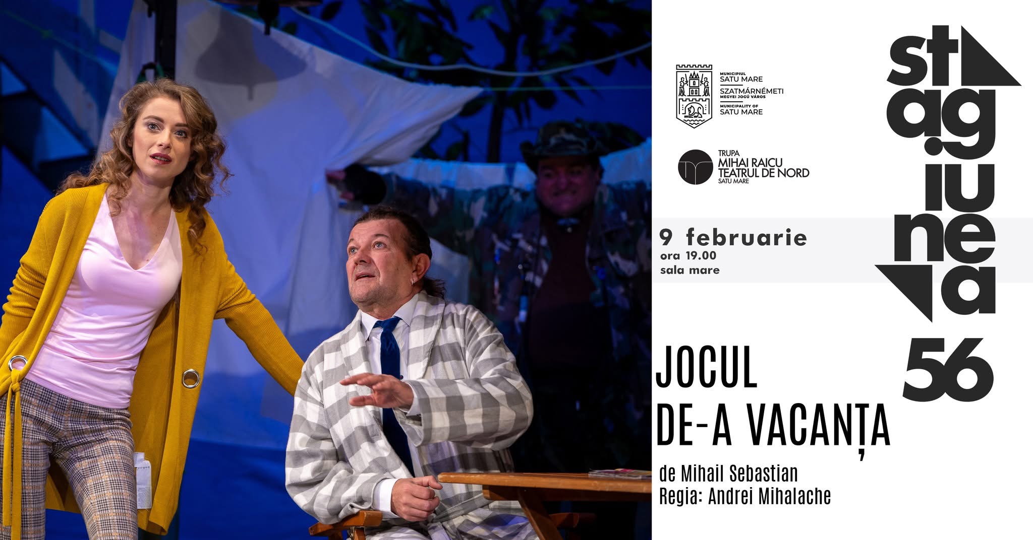 JOCUL DE-A VACANȚA - spectacol perfect pentru o seară veselă