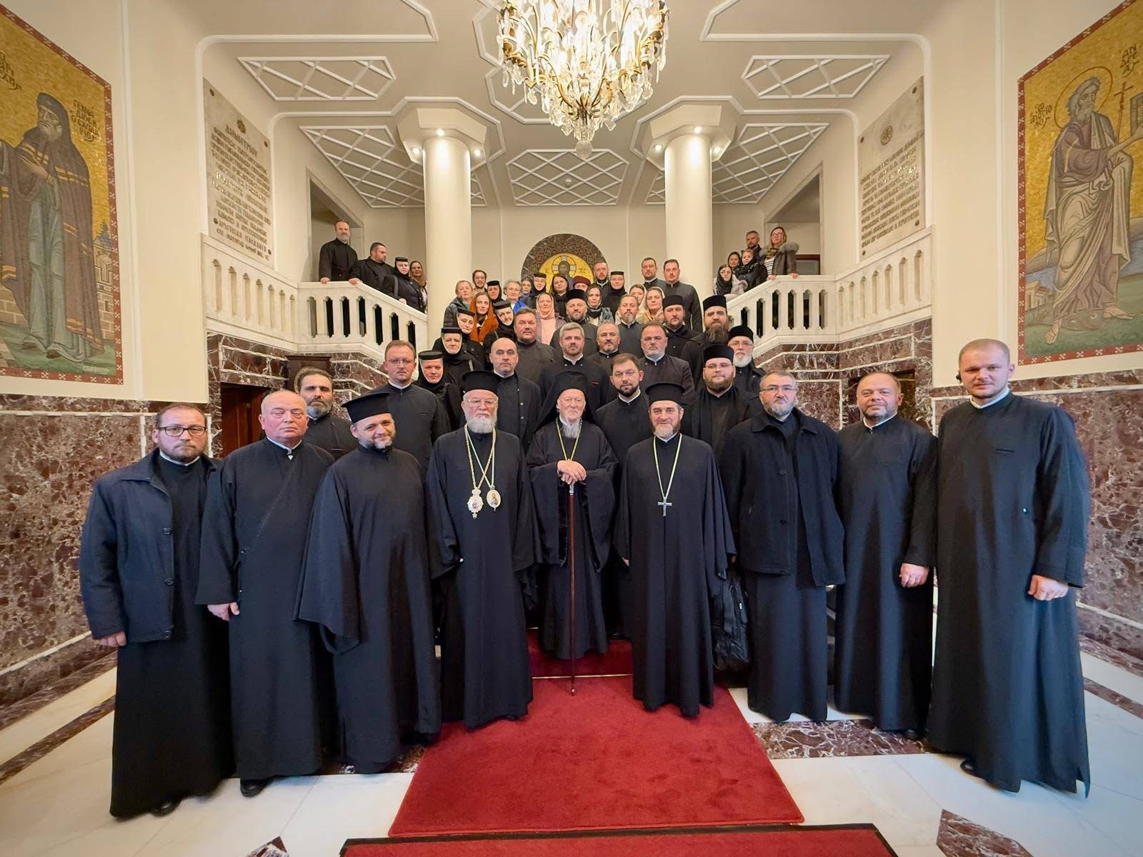 Preasfințitul Părinte Iustin a fost primit de către Sanctitatea Sa Bartolomeu I în Fanar