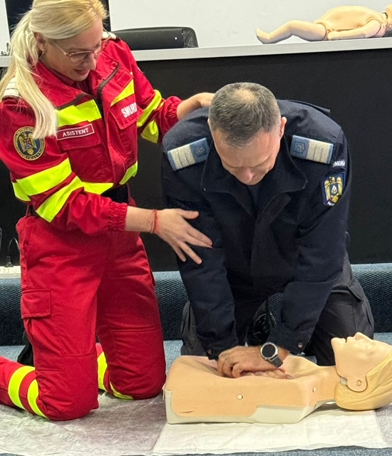 FOTO. Stagiu de pregătire în vederea acordării primului ajutor