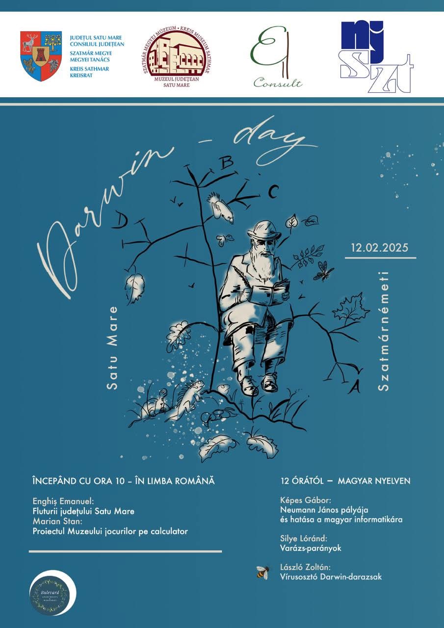 Ziua lui Darwin la Satu Mare – O celebrare a cunoașterii și gândirii științifice