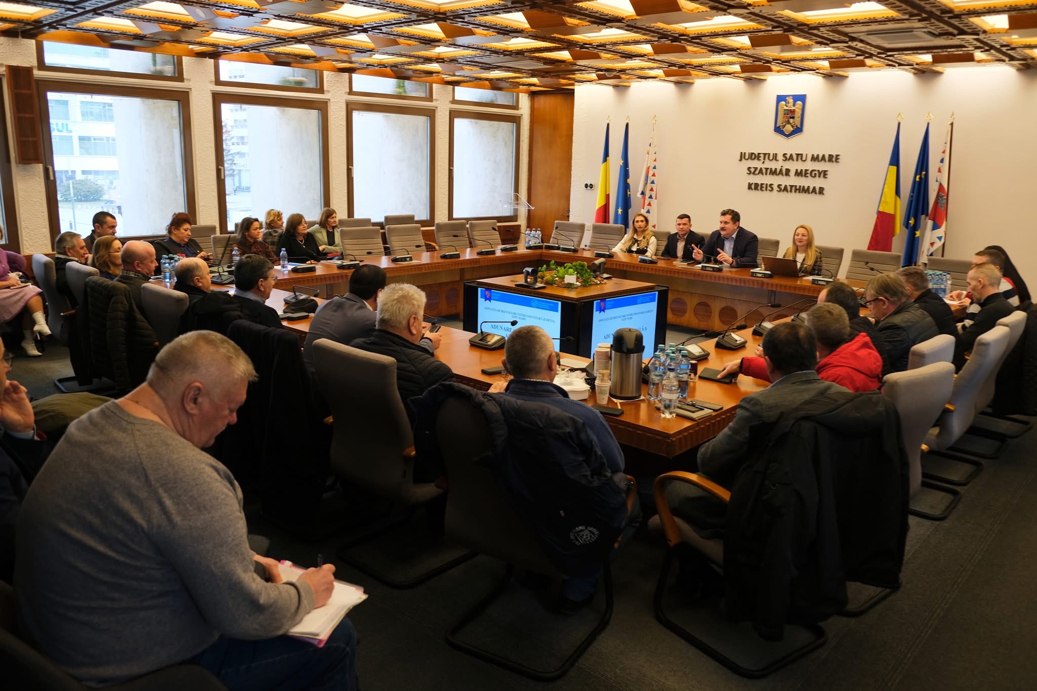 FOTO. Pataki Csaba a fost reconfirmat în funcția de președinte al Asociației de Dezvoltare Intercomunitară