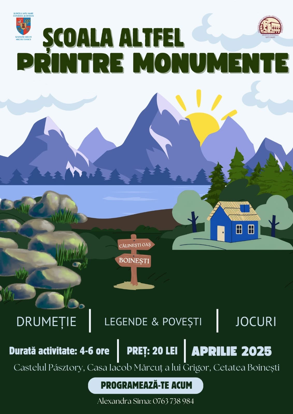 FOTO.Drumeție printre monumente - proiect derulat de Muzeul Județean Satu Mare