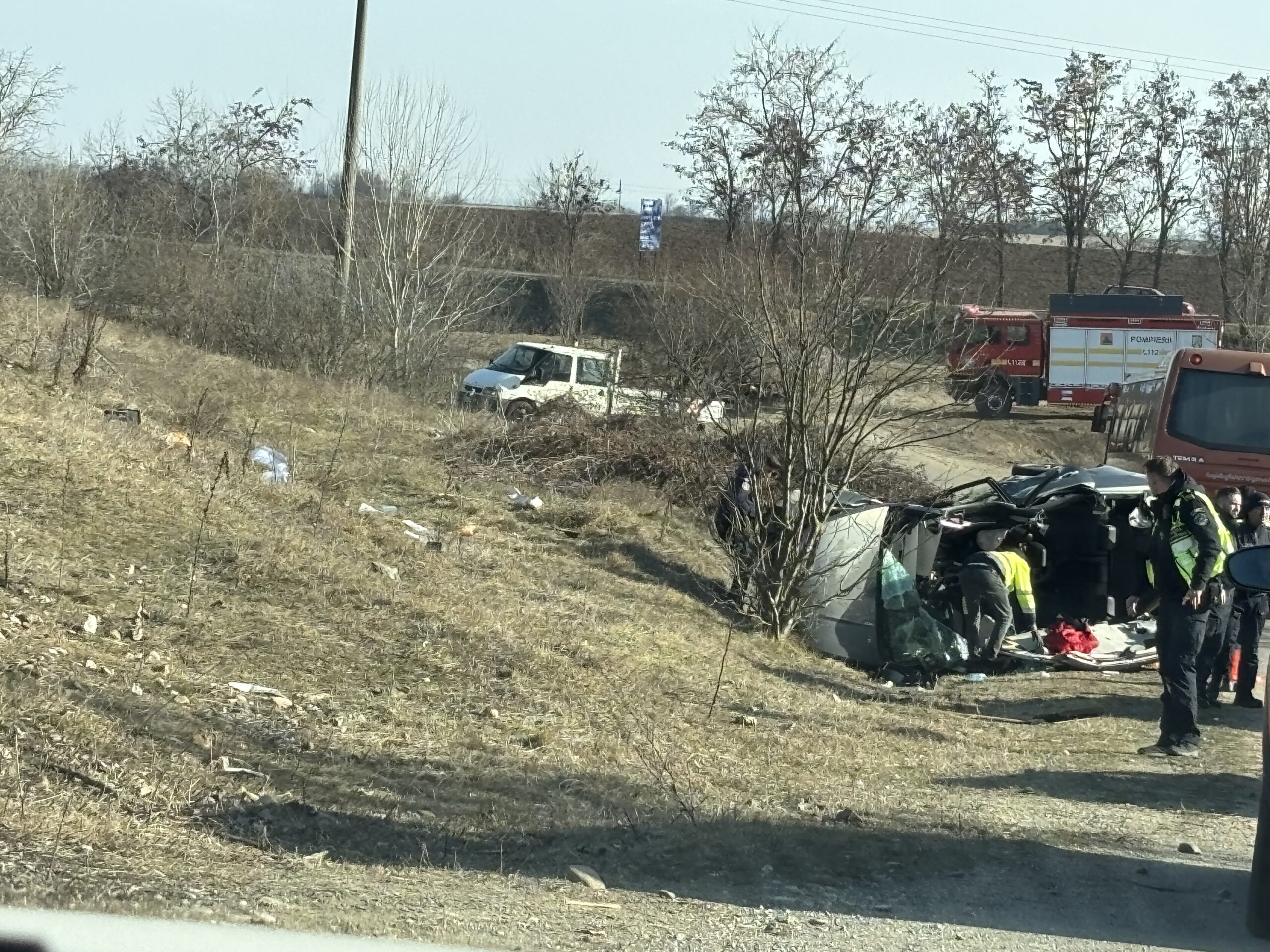 Accident grav în apropierea vămii Valea lui Mihai