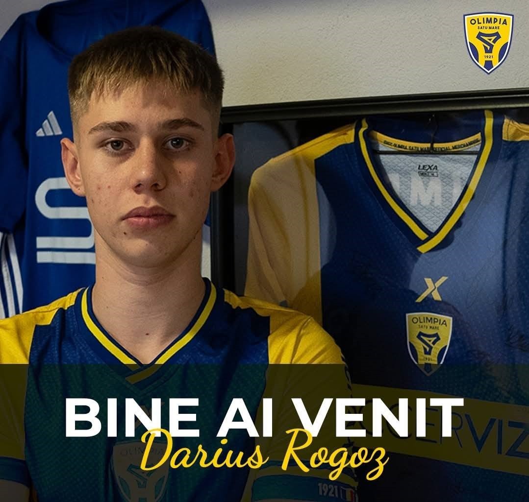 SC Olimpia MCMXII anunță transferul juniorului Darius Rogoz