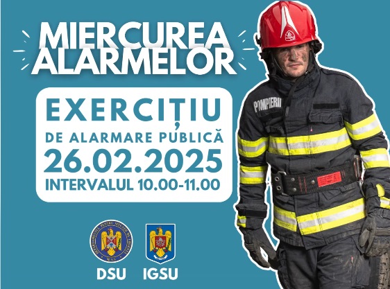 ALARMARE. Miercurea alarmelor revine la Satu Mare