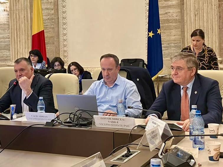 FOTO. Deputatul Mircea Govor a participat la lucrările Comisiei de Buget pentru stabilitatea priorităților financiare ale României